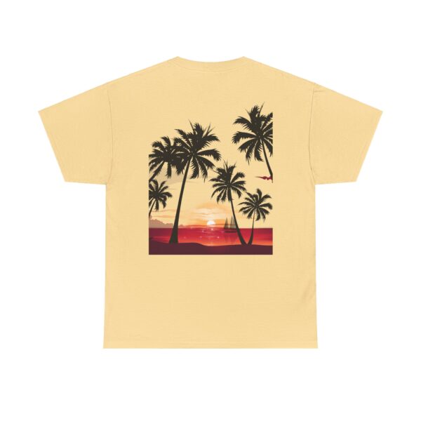 Adventure Under Cover Tropical Beach Edition Unisex Heavy Cotton Casual T-Shirt  – Multiple Colors - Image 6