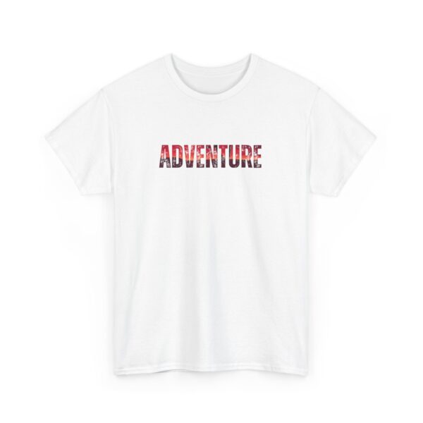 Adventure Under Cover Tropical Beach Edition Unisex Heavy Cotton Casual T-Shirt  – Multiple Colors - Image 3