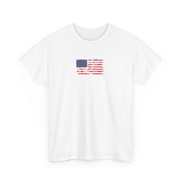 Under Cover USA Flag Heavy Cotton T-Shirt - Image 4