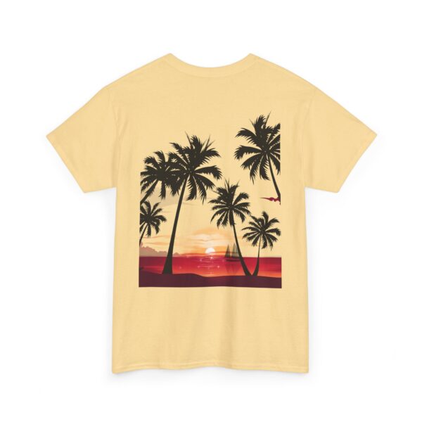 Adventure Under Cover Tropical Beach Edition Unisex Heavy Cotton Casual T-Shirt  – Multiple Colors - Image 8