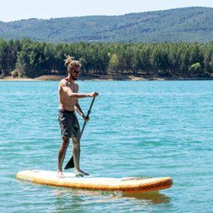 2-in-1 Inflatable Paddle Surf Board with Seat and Accessories Siros InnovaGoods 10'5"  320 cm