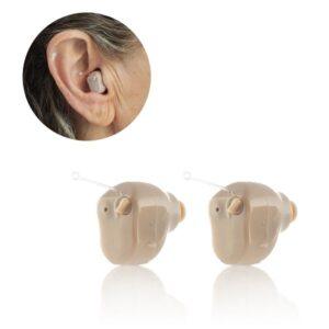 In-ear Hearing Amplifier with Accessories Hearzy InnovaGoods – 2 Units
