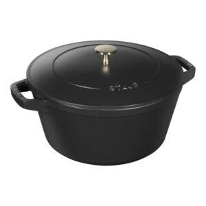 Saucepan Zwilling La Cocotte Black Cast Iron 1 Piece Ø 24 cm 1 kg 4,2 L