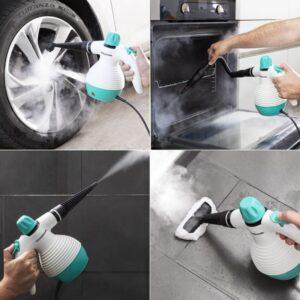 Multi-purpose, 9-in-1 Hand-held Steamer with Accessories Steany InnovaGoods 0.35 L 3 Bar 1000W