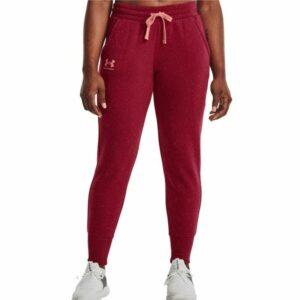 Under Armour Rival Women's Long Sports Trousers – Maroon (Size M)