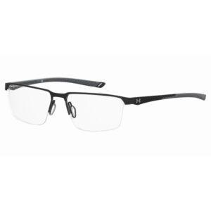 Men's Spectacle Frame Under Armour UA-5049-G-08AF716 Black Ø 57 mm