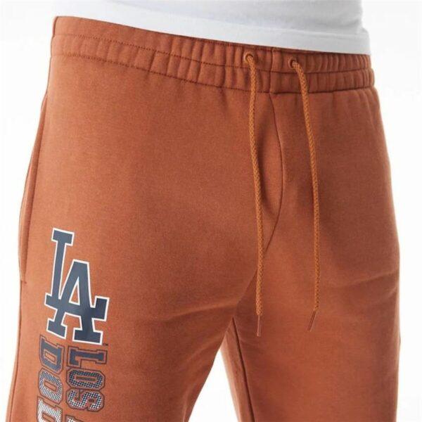 Adult Trousers New Era LA Dodgers Brown - Image 3