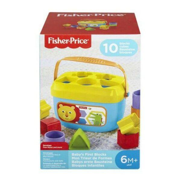 Basket with Building Blocks – Mattel FFC84 (10 pcs) - Image 2