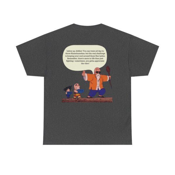Master Roshi Under Cover DragonBall Edition Unisex Heavy Cotton Casual T-Shirt  – Multiple Colors - Image 30