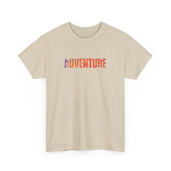 Adventure Under Cover Orange & Purple Edition Unisex Heavy Cotton Casual T-Shirt  – Multiple Colors - Image 15
