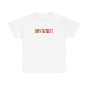 Adventure Under Cover Orange & Purple Edition Unisex Heavy Cotton Casual T-Shirt  – Multiple Colors