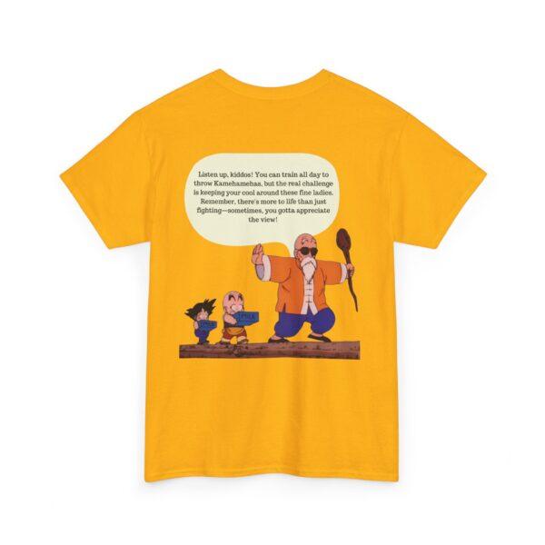 Master Roshi Under Cover DragonBall Edition Unisex Heavy Cotton Casual T-Shirt  – Multiple Colors - Image 16