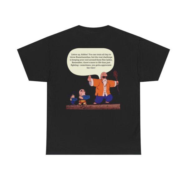Master Roshi Under Cover DragonBall Edition Unisex Heavy Cotton Casual T-Shirt  – Multiple Colors - Image 6
