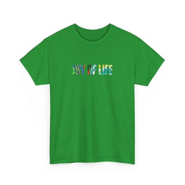 Joy of Life Under Cover Black Edition Unisex Heavy Cotton Casual T-Shirt - Image 35