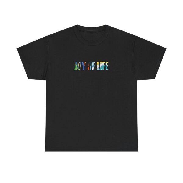 Joy of Life Under Cover Black Edition Unisex Heavy Cotton Casual T-Shirt - Image 5