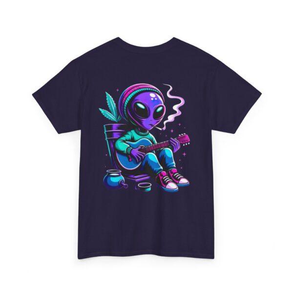 Three Puffs Under Cover Alien Edition Unisex Heavy Cotton Casual T-Shirt  – Multiple Colors - Image 28