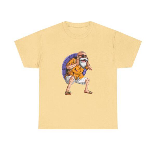 Master Roshi Under Cover DragonBall Edition Unisex Heavy Cotton Casual T-Shirt  – Multiple Colors - Image 9