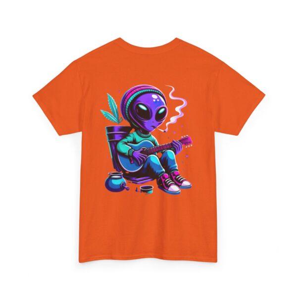 Three Puffs Under Cover Alien Edition Unisex Heavy Cotton Casual T-Shirt  – Multiple Colors - Image 16