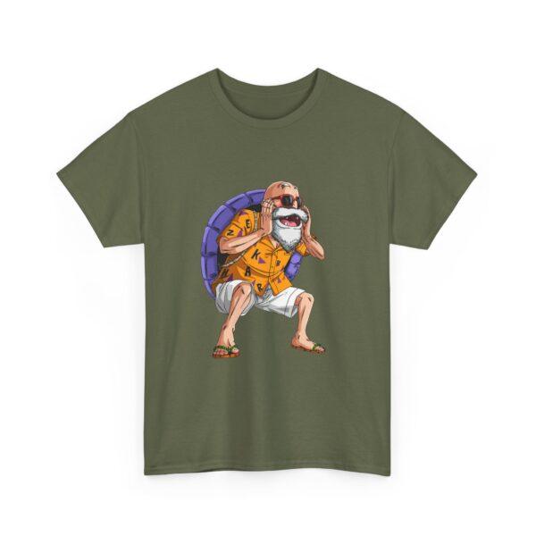 Master Roshi Under Cover DragonBall Edition Unisex Heavy Cotton Casual T-Shirt  – Multiple Colors - Image 23