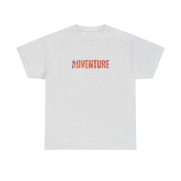 Adventure Under Cover Orange & Purple Edition Unisex Heavy Cotton Casual T-Shirt  – Multiple Colors - Image 5
