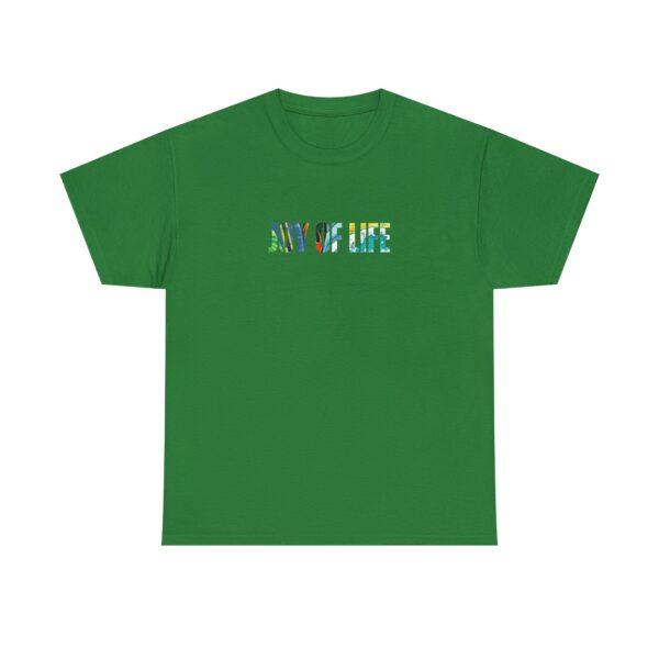 Joy of Life Under Cover Black Edition Unisex Heavy Cotton Casual T-Shirt - Image 25