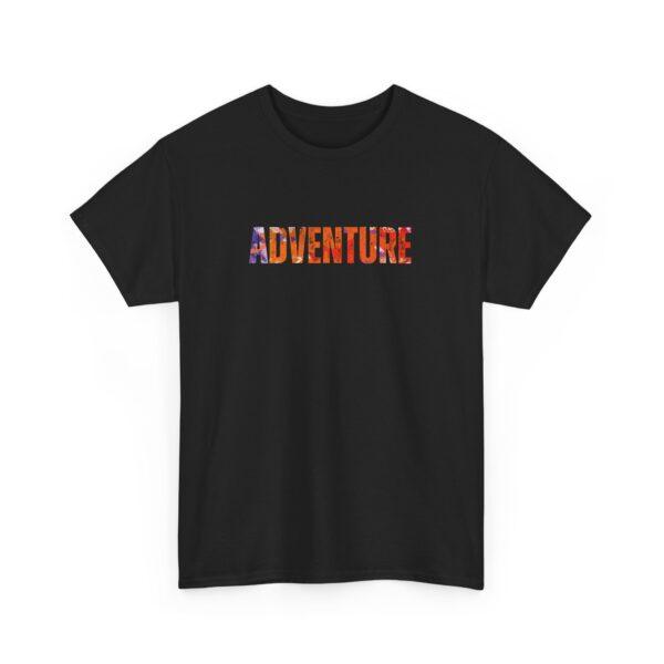 Adventure Under Cover Orange & Purple Edition Unisex Heavy Cotton Casual T-Shirt  – Multiple Colors - Image 11