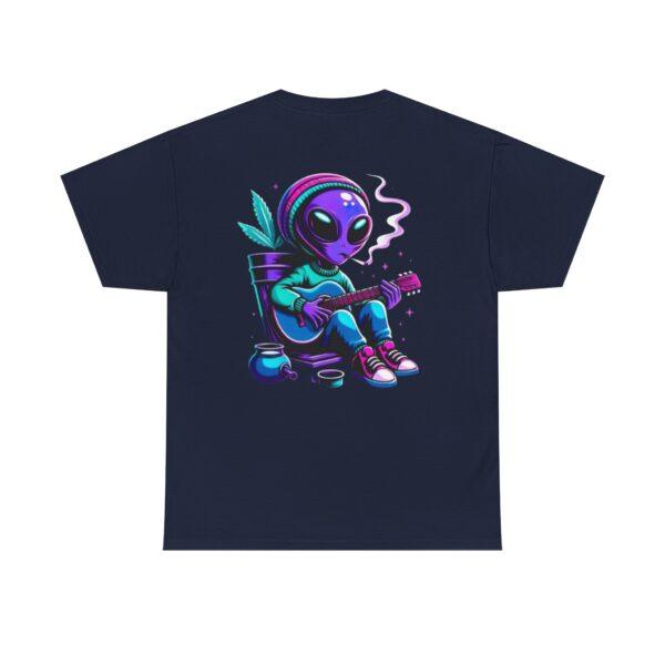 Three Puffs Under Cover Alien Edition Unisex Heavy Cotton Casual T-Shirt  – Multiple Colors - Image 22