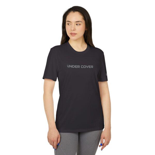adidas® Sport T-shirt UNDER COVER Unisex Grey text Colors OK - Image 15
