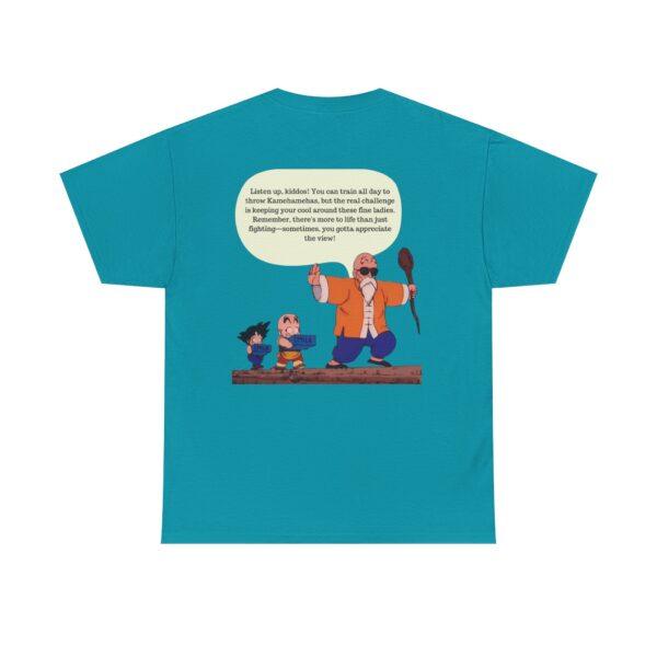 Master Roshi Under Cover DragonBall Edition Unisex Heavy Cotton Casual T-Shirt  – Multiple Colors - Image 34