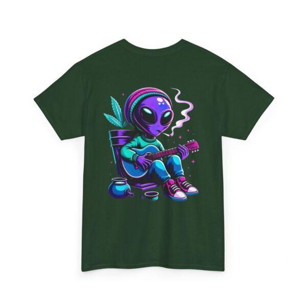 Three Puffs Under Cover Alien Edition Unisex Heavy Cotton Casual T-Shirt  – Multiple Colors - Image 20