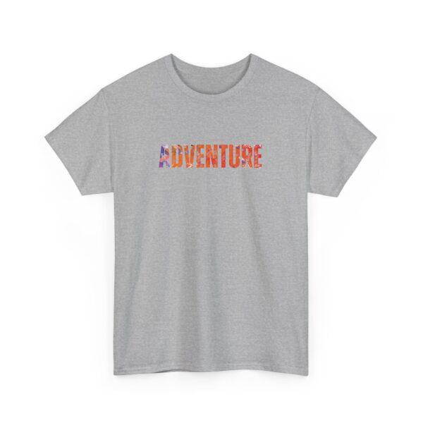 Adventure Under Cover Orange & Purple Edition Unisex Heavy Cotton Casual T-Shirt  – Multiple Colors - Image 23