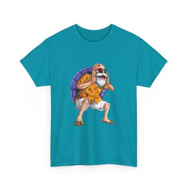 Master Roshi Under Cover DragonBall Edition Unisex Heavy Cotton Casual T-Shirt  – Multiple Colors - Image 35