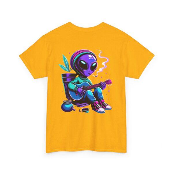 Three Puffs Under Cover Alien Edition Unisex Heavy Cotton Casual T-Shirt  – Multiple Colors - Image 12