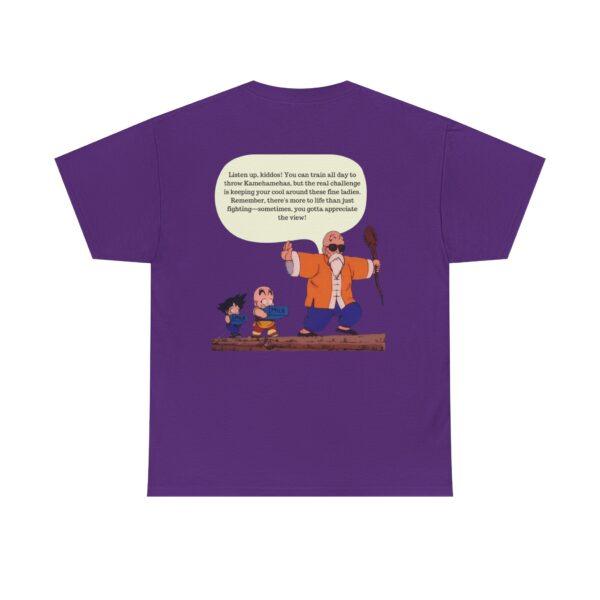 Master Roshi Under Cover DragonBall Edition Unisex Heavy Cotton Casual T-Shirt  – Multiple Colors - Image 46
