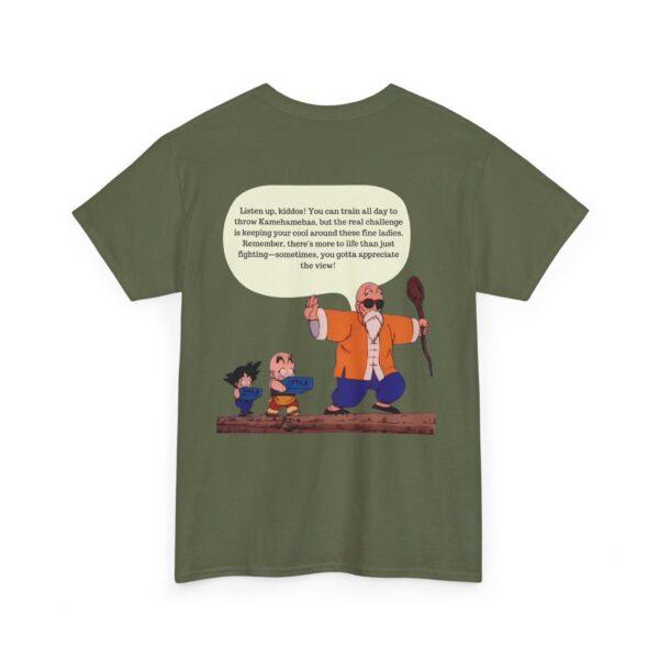 Master Roshi Under Cover DragonBall Edition Unisex Heavy Cotton Casual T-Shirt  – Multiple Colors - Image 24