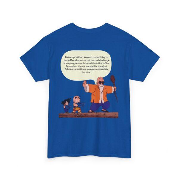 Master Roshi Under Cover DragonBall Edition Unisex Heavy Cotton Casual T-Shirt  – Multiple Colors - Image 40