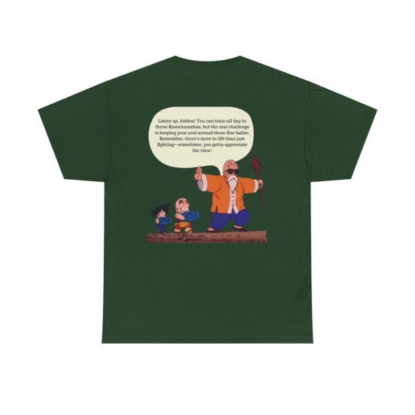 Master Roshi Under Cover DragonBall Edition Unisex Heavy Cotton Casual T-Shirt  – Multiple Colors - Image 26
