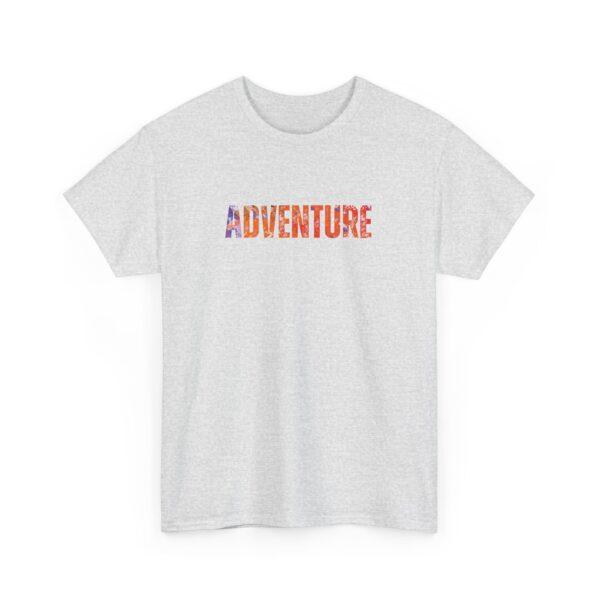 Adventure Under Cover Orange & Purple Edition Unisex Heavy Cotton Casual T-Shirt  – Multiple Colors - Image 7