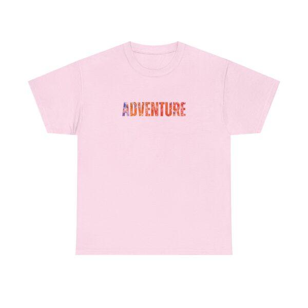 Adventure Under Cover Orange & Purple Edition Unisex Heavy Cotton Casual T-Shirt  – Multiple Colors - Image 25