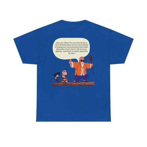 Master Roshi Under Cover DragonBall Edition Unisex Heavy Cotton Casual T-Shirt  – Multiple Colors - Image 38