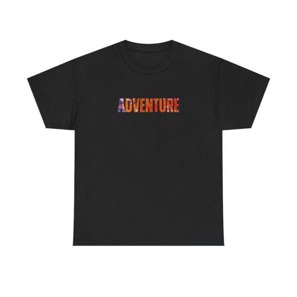 Adventure Under Cover Orange & Purple Edition Unisex Heavy Cotton Casual T-Shirt  – Multiple Colors - Image 9