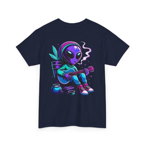Three Puffs Under Cover Alien Edition Unisex Heavy Cotton Casual T-Shirt  – Multiple Colors - Image 24