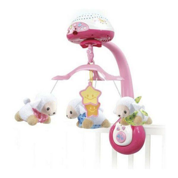 Baby Mobile – Vtech Baby Sheep Count (Pink, Plastic) - Image 2
