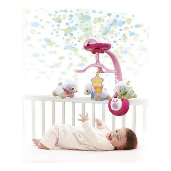 Baby Mobile – Vtech Baby Sheep Count (Pink, Plastic)