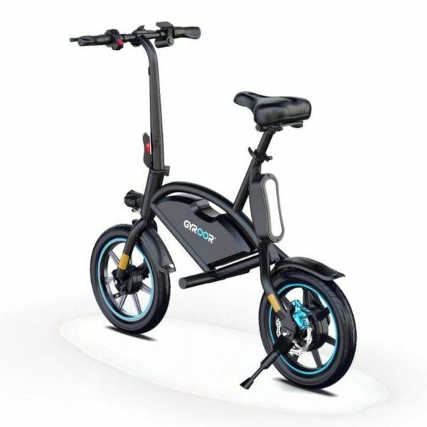 Electric Bike Gyroor Black 350 W 7,8 Ah 14" – Electric Bike - Image 3