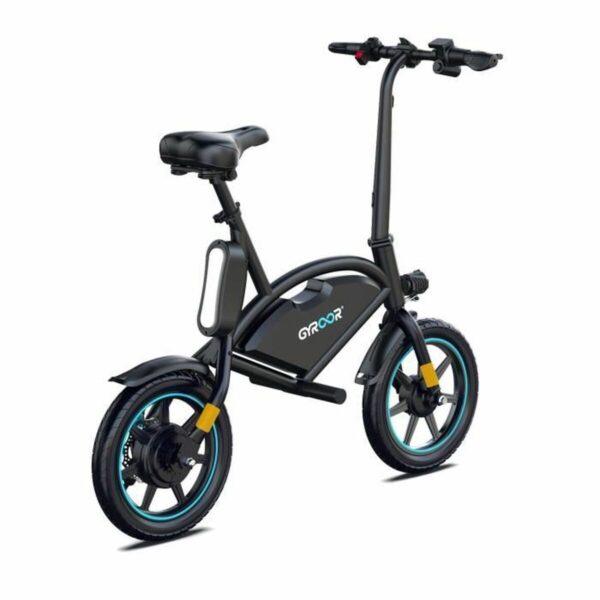 Electric Bike Gyroor Black 350 W 7,8 Ah 14" – Electric Bike - Image 4