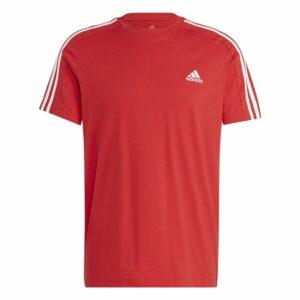 Men’s Short Sleeve T-Shirt Adidas Essentials Single 3S