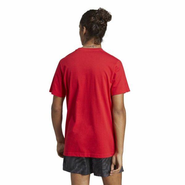 Men’s Short Sleeve T-Shirt Adidas Essentials Single 3S - Image 3