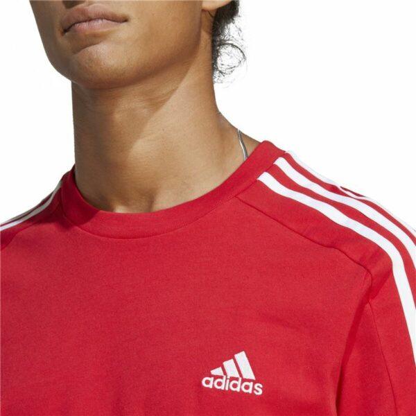 Men’s Short Sleeve T-Shirt Adidas Essentials Single 3S - Image 5