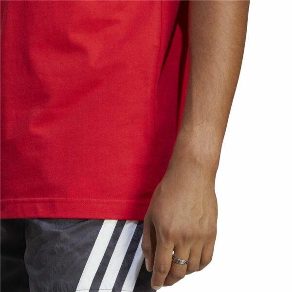Men’s Short Sleeve T-Shirt Adidas Essentials Single 3S - Image 6